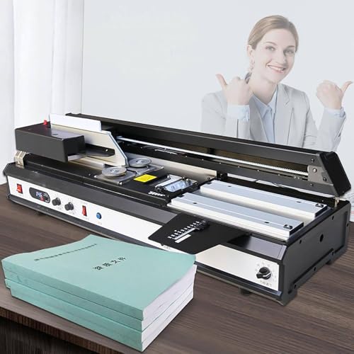 YANGYMM Kabelloses Automatisches HeißKlebebindegeräT, FräSfrei, Verstellbarer RüCken, Hohe Effizienz 220 BüCher/Stunde, für A4-Dokumente, Ideal für den Einsatz Im BüRo Und In Der Schule YANGYMM Kabelloses Automatisches HeißKlebebindegeräT, FräSfrei, Verstellbarer RüCken, Hohe Effizienz 220 BüCher/Stunde, für A4-Dokumente, Ideal für den Einsatz Im BüRo Und In Der Schule von YANGYMM