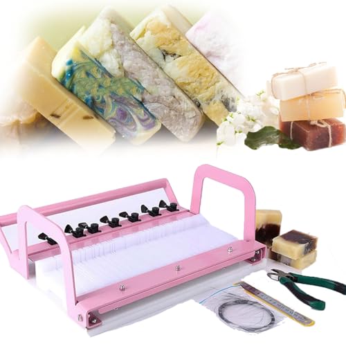 YANGYMM Seifenherstellung Slicer, Push Soap Cutter, mit 2,5/3/3,5 cm Schnittgrößen Einstellbar, DIY Hausgemachte Seifenschneidemaschine, Seifenherstellung Slicer, für Seifenkerzen Trimmen YANGYMM Seifenherstellung Slicer, Push Soap Cutter, mit 2,5/3/3,5 cm Schnittgrößen Einstellbar, DIY Hausgemachte Seifenschneidemaschine, Seifenherstellung Slicer, für Seifenkerzen Trimmen von YANGYMM