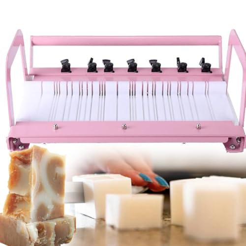 YANGYMM Seifenschneider, Handgefertigte Seifenreihen Schneidemaschine, mit 2,5/3/3,5 cm Schnittgrößen Einstellbar, Seifenherstellung Slicer, für DIY Seife Brot Kuchen Schneiden YANGYMM Seifenschneider, Handgefertigte Seifenreihen Schneidemaschine, mit 2,5/3/3,5 cm Schnittgrößen Einstellbar, Seifenherstellung Slicer, für DIY Seife Brot Kuchen Schneiden von YANGYMM