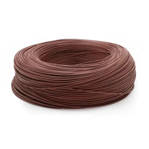 Elektrokabel für Hausinstallation, 5M 24 22 20 18 16 14 12 10 8 AWG UL1015 Elektrische Draht PVC Isolierte Lampe Beleuchtung Kupfer Kabel DIY Linie 600V(Brown,5 METERS_12AWG) von YANHAO