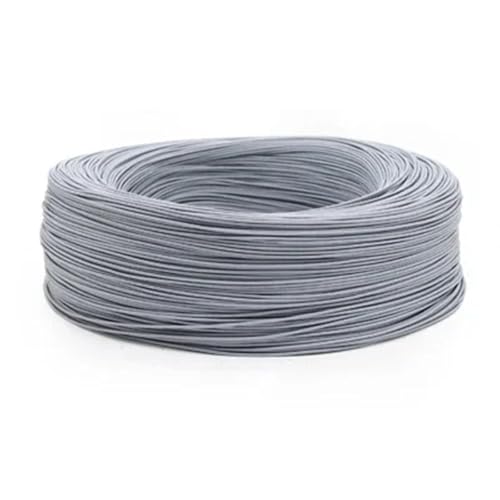 Elektrokabel für Hausinstallation, 5M 24 22 20 18 16 14 12 10 8 AWG UL1015 Elektrische Draht PVC Isolierte Lampe Beleuchtung Kupfer Kabel DIY Linie 600V(Gray,5 METERS_10AWG) von YANHAO