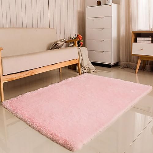 YANHONG Teppich Wohnzimmer 180 x 460 cm Modern Anti-Rutsch Flauschige Pflegeleicht Kuscheliger Teppich Uni Modern Schlafzimmer Deko Fürs Wohnzimmer Badezimmer Esszimmer, Rosa YANHONG Teppich Wohnzimmer 180 x 460 cm Modern Anti-Rutsch Flauschige Pflegeleicht Kuscheliger Teppich Uni Modern Schlafzimmer Deko Fürs Wohnzimmer Badezimmer Esszimmer, Rosa von YANHONG
