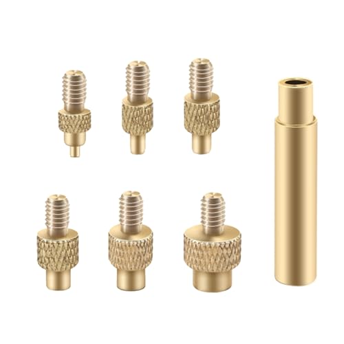 YANINEE 2 Sätze 14 PCS Gewindeeinsatz 3D Druck, Gewindeeinsätze M2 M2.5 M3 M4 M5 M6(1/4'') M8 von YANINEE