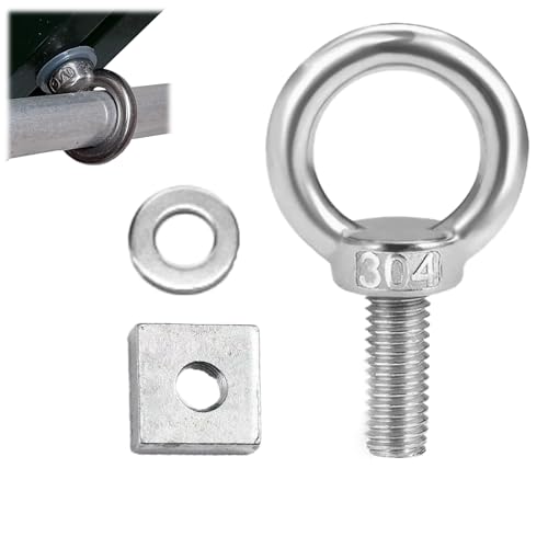 YANINEE Ringmutter mit Hammerkopfschraube M6 aus Edelstahl (304) von YANINEE