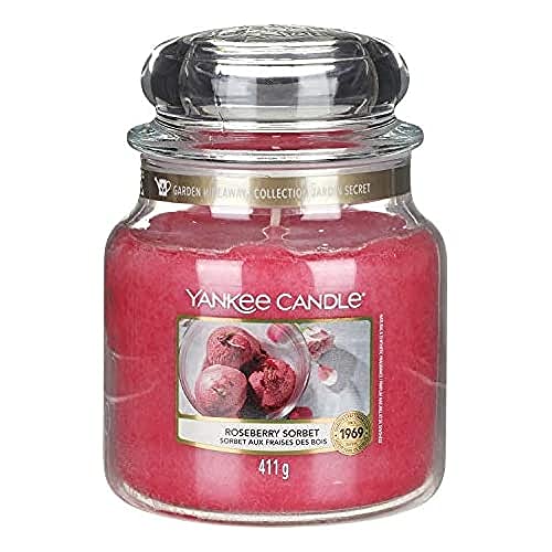 Yankee Candle Classic Duftkerze, Glas, pink, 12,7cm, 411 von Yankee Candle