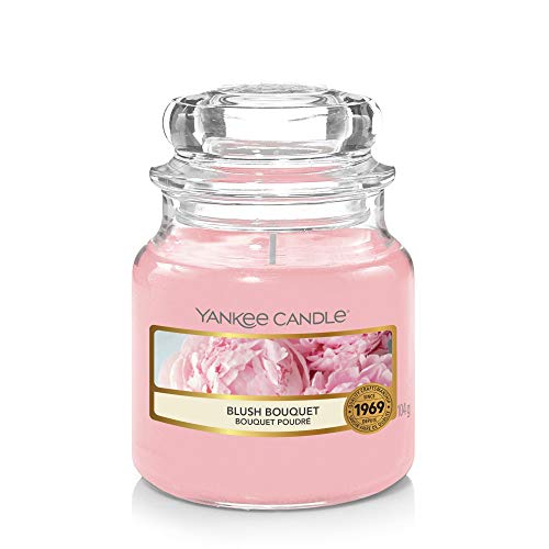 Yankee Candle Duftkerze, Glas, rosa, 104 g von Yankee Candle