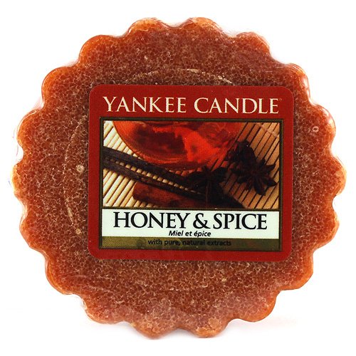YANKEE CANDLE Honig und Gewürze Canapé, Wachs, Rot, 1,9 x 5,7 x 5,5 cm von Yankee Candle