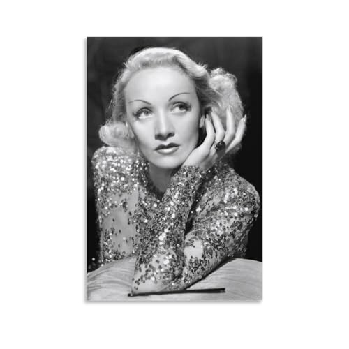 YANLI Poster mit Kabarettsängern, Marlene Dietrich, Wandkunst, Gemälde, Leinwanddrucke, Dekor-Poster, Kunstwerke, 60 x 90 cm YANLI Poster mit Kabarettsängern, Marlene Dietrich, Wandkunst, Gemälde, Leinwanddrucke, Dekor-Poster, Kunstwerke, 60 x 90 cm von YANLI