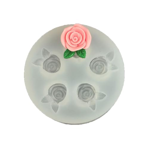 Doppelschicht Blütenknospen Silikonform Für Harzhandwerks Schmuckherstellung Mit Frangipani Rose Tulips Design Harzblüten Handwerkwerkzeuge von YANPINGJIA