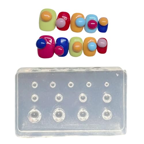 Easy Demold Sphere Silicon Bastelform Für Harzschmuckdekorationen Und Künstler Kreationsprojekte Liefert Einfache Release Rundform von YANPINGJIA