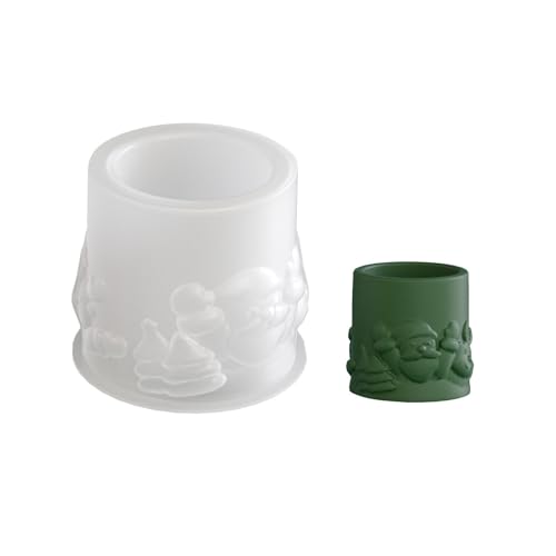 Feiertagsthemen Kerze Gussform Santa Form Feiertagsthemen Kerze Gussform Santa Form von YANPINGJIA