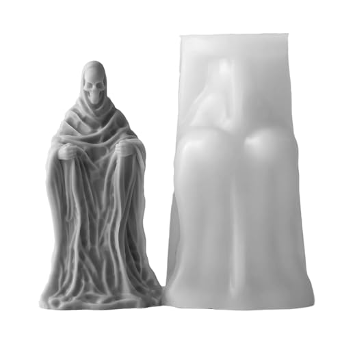 Halloween Schädel Silikonformen Wiederverwendbare Lebensmittelform Für Seifenhandwerk Party Dekorationen Und Kreative Geschenke Basteln Silikonform von YANPINGJIA