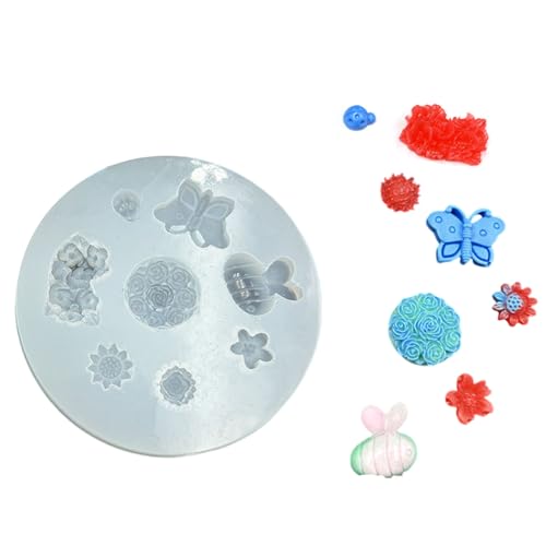 Hokesistante Silikonformen 6 Blumendesigns Rose Gänseblümchen Tincone Formen Für Schmuck Backseife Schokoladenhandwerk Silikon Rose Pinecone Blütenform Hokesistante Silikonformen 6 Blumendesigns Rose Gänseblümchen Tincone Formen Für Schmuck Backseife Schokoladenhandwerk Silikon Rose Pinecone Blütenform von YANPINGJIA