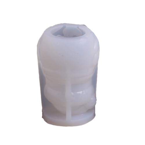 Schneemann Silikonform Weihnachtsfest Kerzenkerze Silikone Schimmel Für Epoxidharz Handgefertigte Handgemachte Seife Schokolade Weihnachtsform von YANPINGJIA