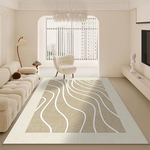 YANQSHM Teppich Wohnzimmer Modern 60x90cm Große Teppiche Das Wohnzimmer Modern Weich Kurzflorig Cremefarben rutschfest Beige Waschbare Matte Das Schlafzimmer Leicht Zu Reinigen 60 X 90 cm YANQSHM Teppich Wohnzimmer Modern 60x90cm Große Teppiche Das Wohnzimmer Modern Weich Kurzflorig Cremefarben rutschfest Beige Waschbare Matte Das Schlafzimmer Leicht Zu Reinigen 60 X 90 cm von YANQSHM