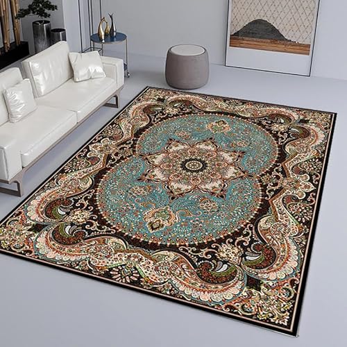 YANQSHM Teppiche Wohnzimmer 180x280cm Teppiche Schlafzimmer Vintage Boho Teppich Wohnzimmer Weicher Kurzflor Traditionelle Rugs Küche Esszimmer Flur Leicht Zu Reinigen Kaffeebraun 180 X 280 cm YANQSHM Teppiche Wohnzimmer 180x280cm Teppiche Schlafzimmer Vintage Boho Teppich Wohnzimmer Weicher Kurzflor Traditionelle Rugs Küche Esszimmer Flur Leicht Zu Reinigen Kaffeebraun 180 X 280 cm von YANQSHM