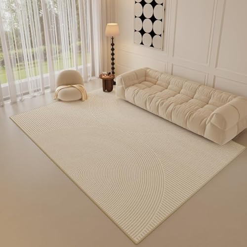YANQSHM Wohnzimmer Teppich 50x80cm Teppiche Schlafzimmer Waschbar rutschfest Wohnzimmer Modern Beige Große rutschfeste Teppichmatte Esszimmer Küche Büro 50 X 80 cm YANQSHM Wohnzimmer Teppich 50x80cm Teppiche Schlafzimmer Waschbar rutschfest Wohnzimmer Modern Beige Große rutschfeste Teppichmatte Esszimmer Küche Büro 50 X 80 cm von YANQSHM