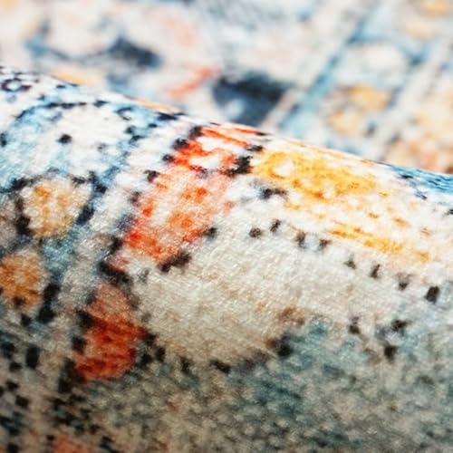 YANQSHM Wohnzimmerteppich 200x.300cm Teppiche Schlafzimmer Vintage Boho Teppich Wohnzimmer Weicher Kurzflor Traditionelle Rugs Küche Esszimmer Flur Leicht Zu Reinigen Aprikose 200 X 300 cm YANQSHM Wohnzimmerteppich 200x.300cm Teppiche Schlafzimmer Vintage Boho Teppich Wohnzimmer Weicher Kurzflor Traditionelle Rugs Küche Esszimmer Flur Leicht Zu Reinigen Aprikose 200 X 300 cm von YANQSHM