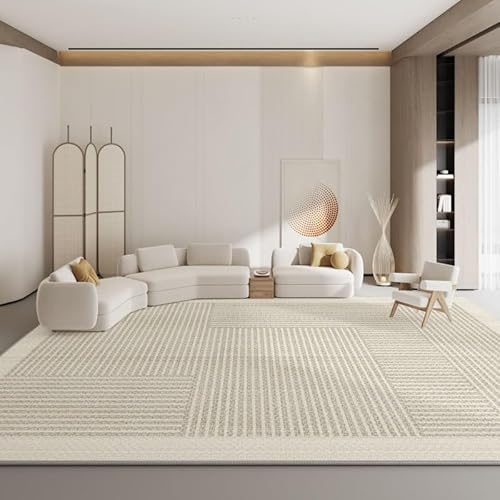 YANQSHM Wohnzimmerteppich 80x120cm Teppiche Wohnzimmer Moderner Majestätischer Stil Beige Groß rutschfest Weich Kunstwolle Schlafzimmer Leicht Zu Reinigen 80 X 120 cm YANQSHM Wohnzimmerteppich 80x120cm Teppiche Wohnzimmer Moderner Majestätischer Stil Beige Groß rutschfest Weich Kunstwolle Schlafzimmer Leicht Zu Reinigen 80 X 120 cm von YANQSHM