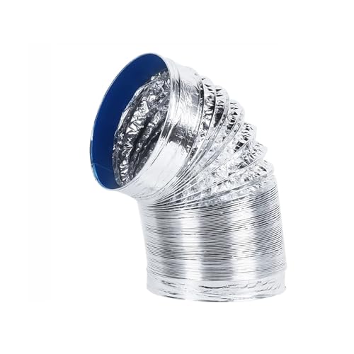 Abluftschlauch 10M 4/5/8-Zoll-Lüftungsrohr Dunstabzugshaube Kanal Rauch Auspuffrohr Schlauch Belüftung Abluftventilator Kanal LüFtungsschlauch(8inch-10M) von YANSHUYU