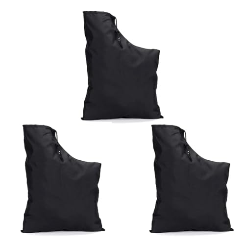 Fangsack 1/3 stücke Blatt Vakuum Sammlung Tasche Ersatz Tasche Mit Zip for Elektrische Laubbläser Fangsack FüR Laubsauger(3 pcs) von YANSHUYU