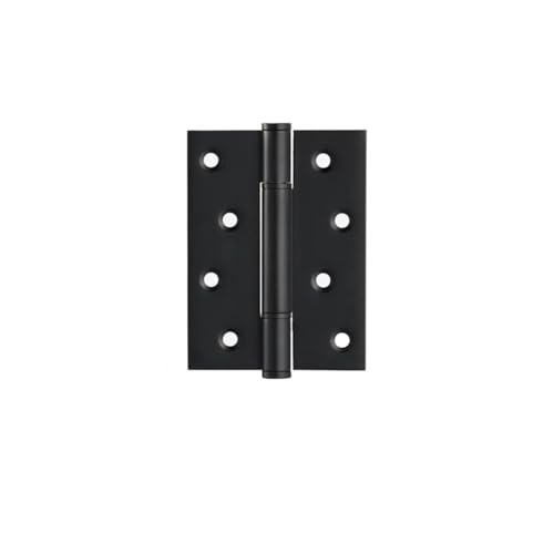 Scharniere 4 Zoll glatte Innentürscharniere Scharniere Klappbar(H401-BLK) von YANSHUYU
