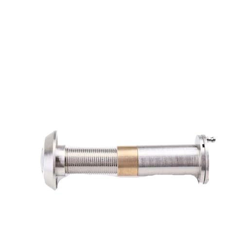 TüRspion 1 PCS Türspion Glaslinse Weitwinkel Türspion Linse TüRspion Ohne Bohren(Brushed silver L) von YANSHUYU