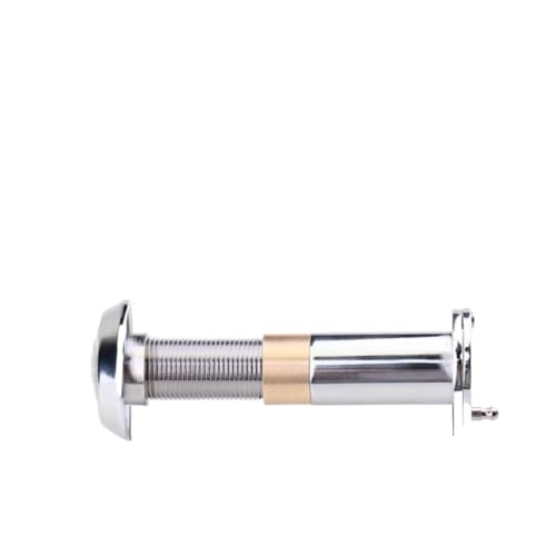 TüRspion 1 PCS Türspion Glaslinse Weitwinkel Türspion Linse TüRspion Ohne Bohren(Silver L) von YANSHUYU