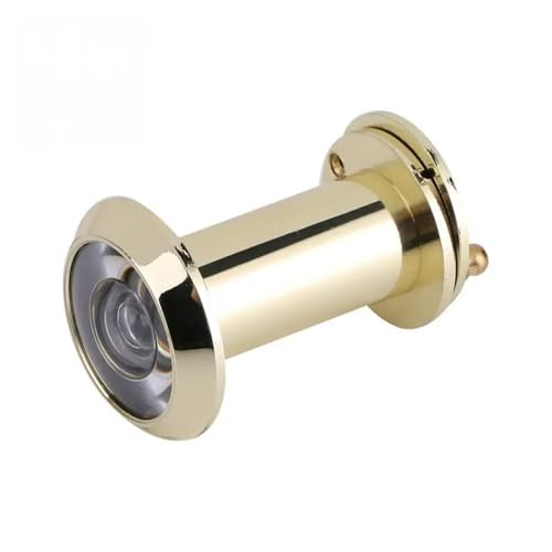 TüRspion Einstellbare Weitwinkel Tür Viewer Guckloch for Den Heimgebrauch Tür Umfang Hardware TüRspion Ohne Bohren(Gold) von YANSHUYU
