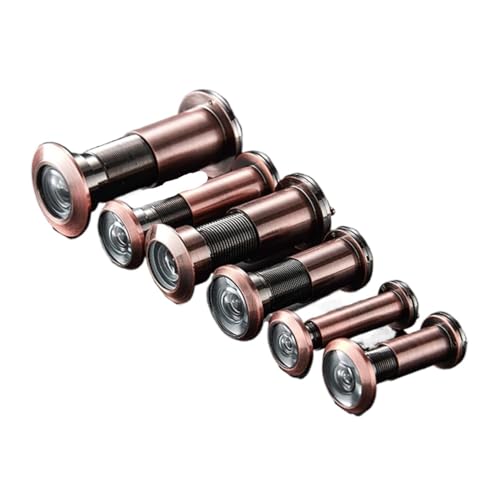 TüRspion Poop Hole Türspion 14 16 22 28 32 mm Mattlinse mit Abdeckung Metall-Katzenauge for die Türansicht zu Hause TüRspion Ohne Bohren(1pc MY14-4-75) von YANSHUYU