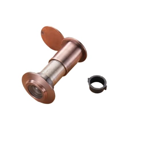 TüRspion Türspionkamera, verstellbar, 14 mm, 26 mm Rohrdurchmesser, 220 Weitwinkel, Tür mit Abdeckung, verdickt TüRspion Ohne Bohren(68-98mm-honggu) von YANSHUYU