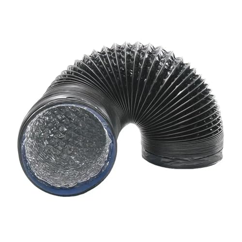 YANSHUYU Abluftschlauch 1,5-3M Auspuffrohr Flexibler Rohrleitungsschlauch for Inline-Impeller Gewächshaus Hydrokultur Auspuffauslassrohr Hardware LüFtungsschlauch(160mm-3M) von YANSHUYU