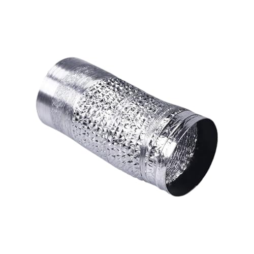 YANSHUYU Abluftschlauch 60-150mm Trockner Rauch Rohr Flexible Belüftung Kanal for Küche Bad Dunstabzugshaube Fitting Rohr LüFtungsschlauch(3M_150MM) von YANSHUYU