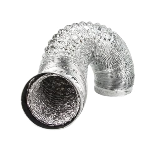 YANSHUYU Abluftschlauch 80-180 mm Entlüftungsschlauch, flexibel, skalierbar, Auspuffrohr, Badezimmer, Küche, Entlüftung LüFtungsschlauch(17cm-1.5M) von YANSHUYU