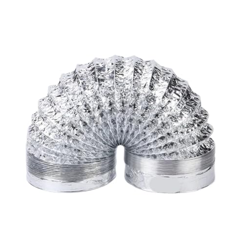 YANSHUYU Abluftschlauch Belüftungsrohr Skalierbares Rauchrohr Küchenauslass Badezimmer Abluftventilatorschlauch LüFtungsschlauch(100 x 5M) von YANSHUYU