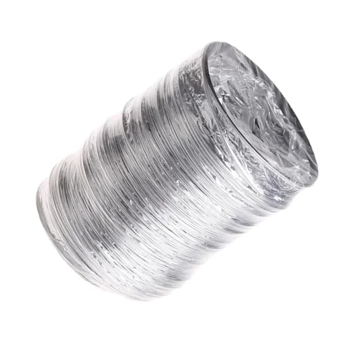 YANSHUYU Abluftschlauch Schlauch Flexibles Rohr Belüftungskanal Entlüftungsschlauch Trocknerhaube Abluftkanal LüFtungsschlauch(1M) von YANSHUYU