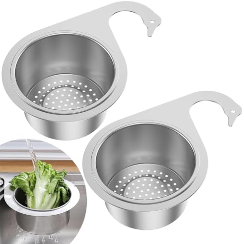2 Stück Hängender Filterkorb, Multi Functional Drain Basket, Schwan Spüle Sieb Korb, Siebkorb aus Edelstahl in Schwanenform, Edelstahl Sink Strainer Basket, Spülbecken Sieb Multi-functional 2 Stück Hängender Filterkorb, Multi Functional Drain Basket, Schwan Spüle Sieb Korb, Siebkorb aus Edelstahl in Schwanenform, Edelstahl Sink Strainer Basket, Spülbecken Sieb Multi-functional von YANXINKE