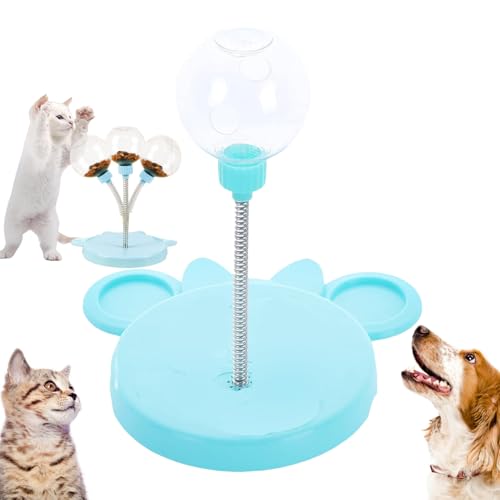 YANXINKE Interaktiver Futterball, Futterball für Hunde Interaktive Spielzeug, Wackelndes Hunde Leckerli Spielzeug, Fördert Gesunde Essgewohnheiten Und Mentale Stimulation von YANXINKE