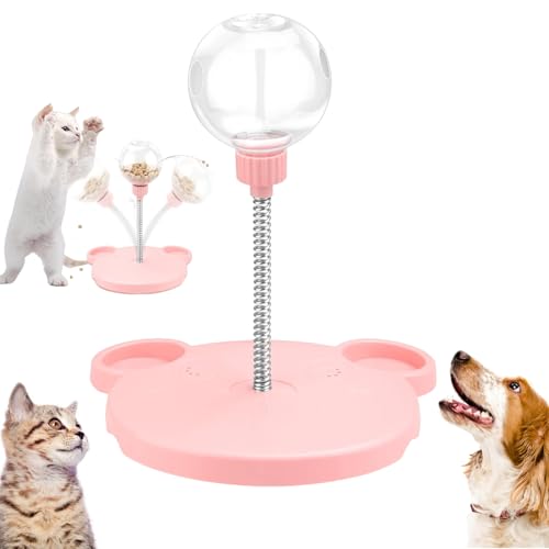 YANXINKE Interaktiver Futterball, Futterball für Hunde Interaktive Spielzeug, Wackelndes Hunde Leckerli Spielzeug, Fördert Gesunde Essgewohnheiten Und Mentale Stimulation von YANXINKE