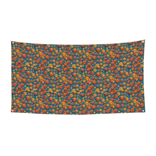 Basketballdruck Festliche Party Banner Dekoration Karneval Halloween Indoor und Outdoor Jubiläum Basketballdruck Festliche Party Banner Dekoration Karneval Halloween Indoor und Outdoor Jubiläum von YANYU