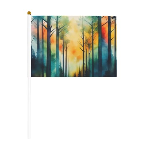 Baum-Kunstdruck, handlicher Fahnenmast, tragbare Flaggen, Dekoration, Veranstaltungen, vielseitige Verwendung, Gruppenaktivitäten Baum-Kunstdruck, handlicher Fahnenmast, tragbare Flaggen, Dekoration, Veranstaltungen, vielseitige Verwendung, Gruppenaktivitäten von YANYU