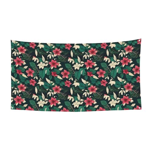 Blume Blattabdruck Festlich Party Banner Dekoration Karneval Halloween Indoor und Outdoor Jubiläum Blume Blattabdruck Festlich Party Banner Dekoration Karneval Halloween Indoor und Outdoor Jubiläum von YANYU