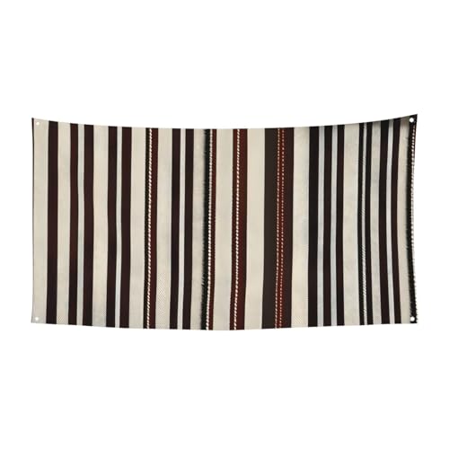 Brauner Streifenprint Festliches Partybanner Dekoration Karneval Halloween Indoor und Outdoor Jubiläum Brauner Streifenprint Festliches Partybanner Dekoration Karneval Halloween Indoor und Outdoor Jubiläum von YANYU