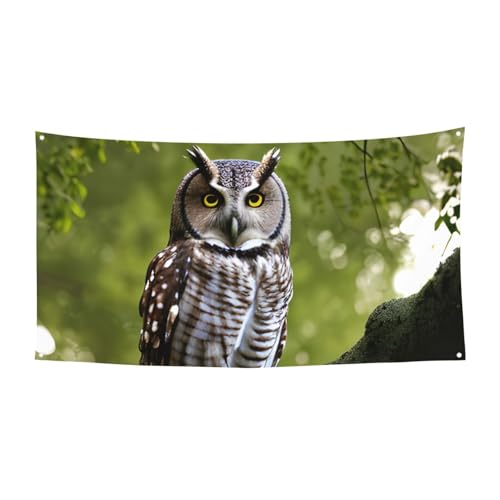 Eule Baum Zweige Druck Festliche Party Banner Dekoration Karneval Halloween Indoor und Outdoor Jubiläum Eule Baum Zweige Druck Festliche Party Banner Dekoration Karneval Halloween Indoor und Outdoor Jubiläum von YANYU