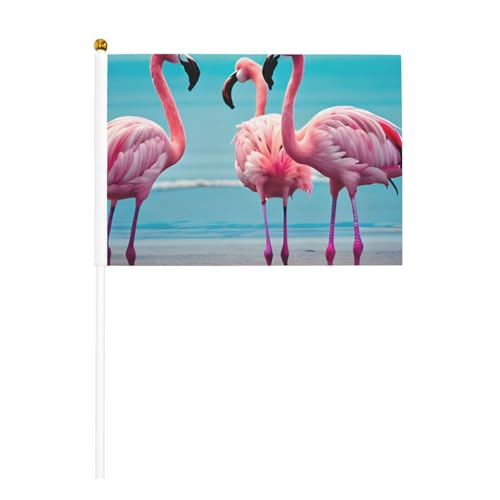 Flamingo-Strand-Druck, handlicher Fahnenmast, tragbare Flaggen, Dekoration, Veranstaltungen, vielseitige Verwendung, Gruppenaktivitäten Flamingo-Strand-Druck, handlicher Fahnenmast, tragbare Flaggen, Dekoration, Veranstaltungen, vielseitige Verwendung, Gruppenaktivitäten von YANYU