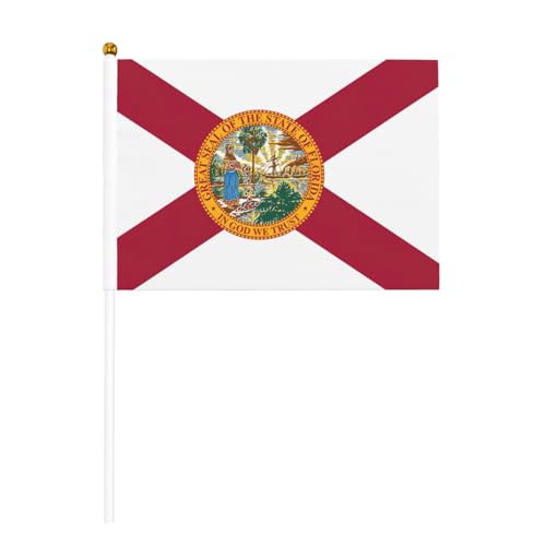 Florida-Flaggendruck, handlicher Fahnenmast, tragbare Flaggen, Dekoration, Veranstaltungen, vielseitige Verwendung, Gruppenaktivitäten von YANYU