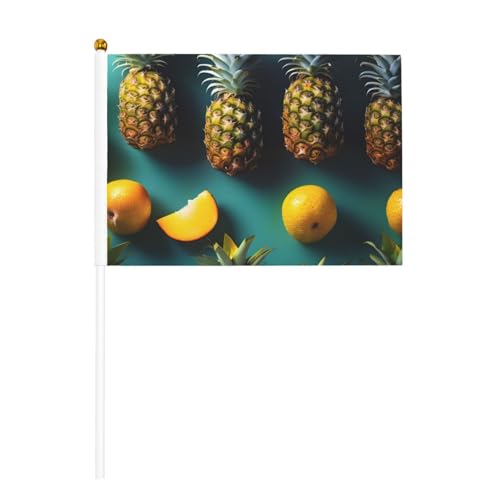 Handflaggenmast mit tropischen Früchten, Ananas, tragbar, Dekoration, Veranstaltungen, vielseitige Verwendung, Gruppenaktivitäten Handflaggenmast mit tropischen Früchten, Ananas, tragbar, Dekoration, Veranstaltungen, vielseitige Verwendung, Gruppenaktivitäten von YANYU