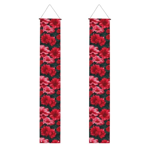 Hintergrund mit roten und rosafarbenen Blumen, speziell für Feiern Hintergrund mit roten und rosafarbenen Blumen, speziell für Feiern von YANYU
