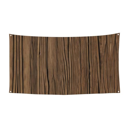 Holzmaserung Festliche Party Banner Dekoration Karneval Halloween Indoor und Outdoor Jubiläum Holzmaserung Festliche Party Banner Dekoration Karneval Halloween Indoor und Outdoor Jubiläum von YANYU