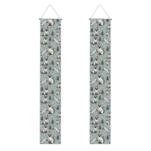 Lustiger Katzen- und Baum-Druck, bequeme Aufbewahrungsbanner, Hintergrund-Design, speziell für Feiern Lustiger Katzen- und Baum-Druck, bequeme Aufbewahrungsbanner, Hintergrund-Design, speziell für Feiern von YANYU